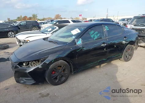 2020 Nissan Sentra Sv Xtronic Cvt z USA, uszkodzony, nr VIN 3N1AB8CV8LY246795